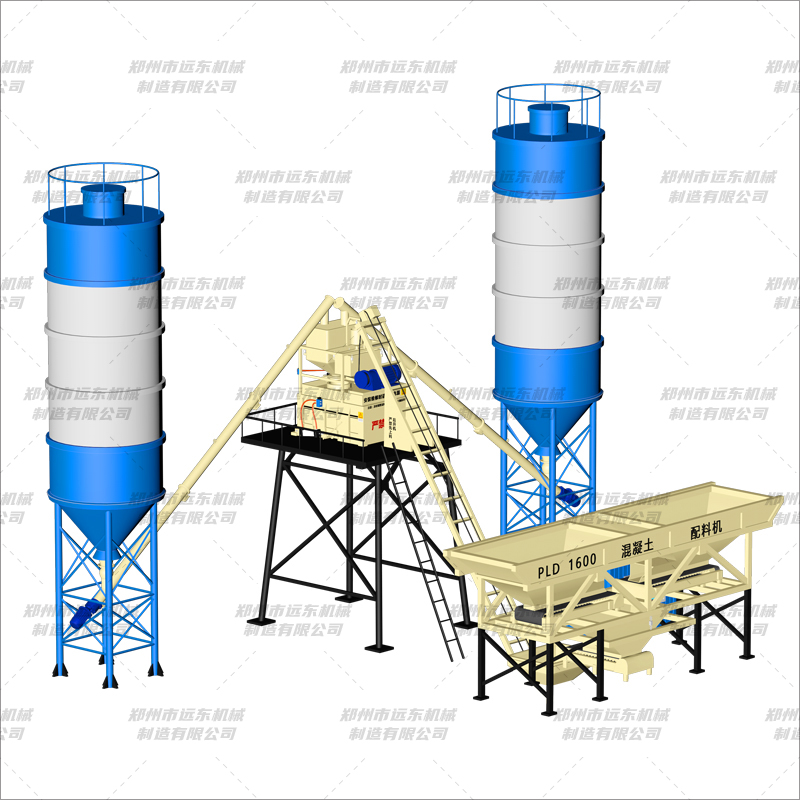 HZS50（1000+2倉）混凝土攪拌站(圖5)