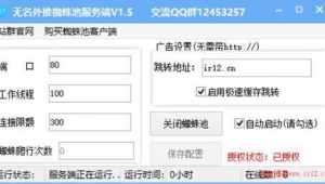無名外推蜘蛛池服務端